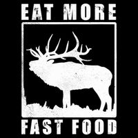 Funny Deer Hunting Season Eat More Fast Food Hunter Cooling Performance Crew T-Shirt