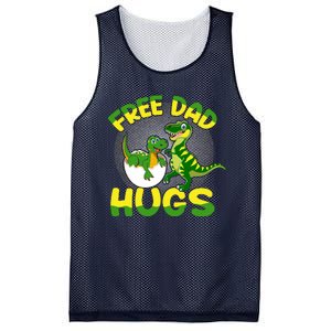 Free Dad Hugs Funny Dinosaurs Sketch Mesh Reversible Basketball Jersey Tank