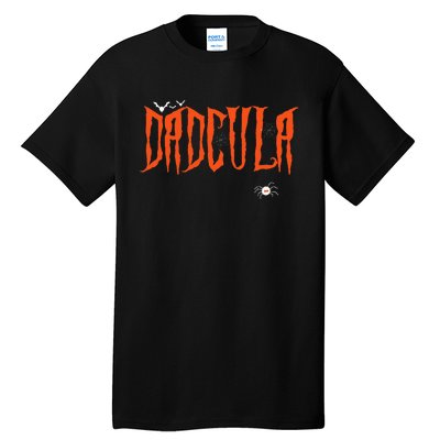 Funny Dadcula Halloween Dad Dracula Costume Momster Matching Tall T-Shirt