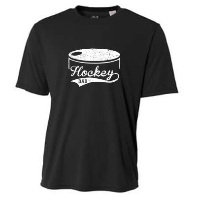 Father's Day Hockey Dad Favorite Player Gift Hockey Dad Cooling Performance Crew T-Shirt