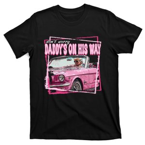 Funny DaddyS Home Trump Pink 2024 Take America Back 2024 T-Shirt