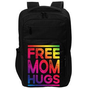 Free Dad Hugs Lgbt Supports Happy Pride Month Fathers Day Gift Impact Tech Backpack