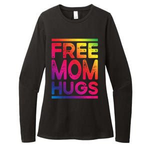 Free Dad Hugs Lgbt Supports Happy Pride Month Fathers Day Gift Womens CVC Long Sleeve Shirt