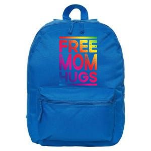 Free Dad Hugs Lgbt Supports Happy Pride Month Fathers Day Gift 16 in Basic Backpack