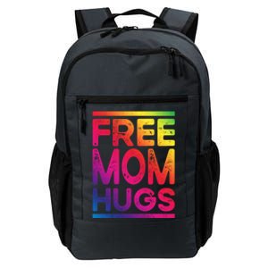 Free Dad Hugs Lgbt Supports Happy Pride Month Fathers Day Gift Daily Commute Backpack