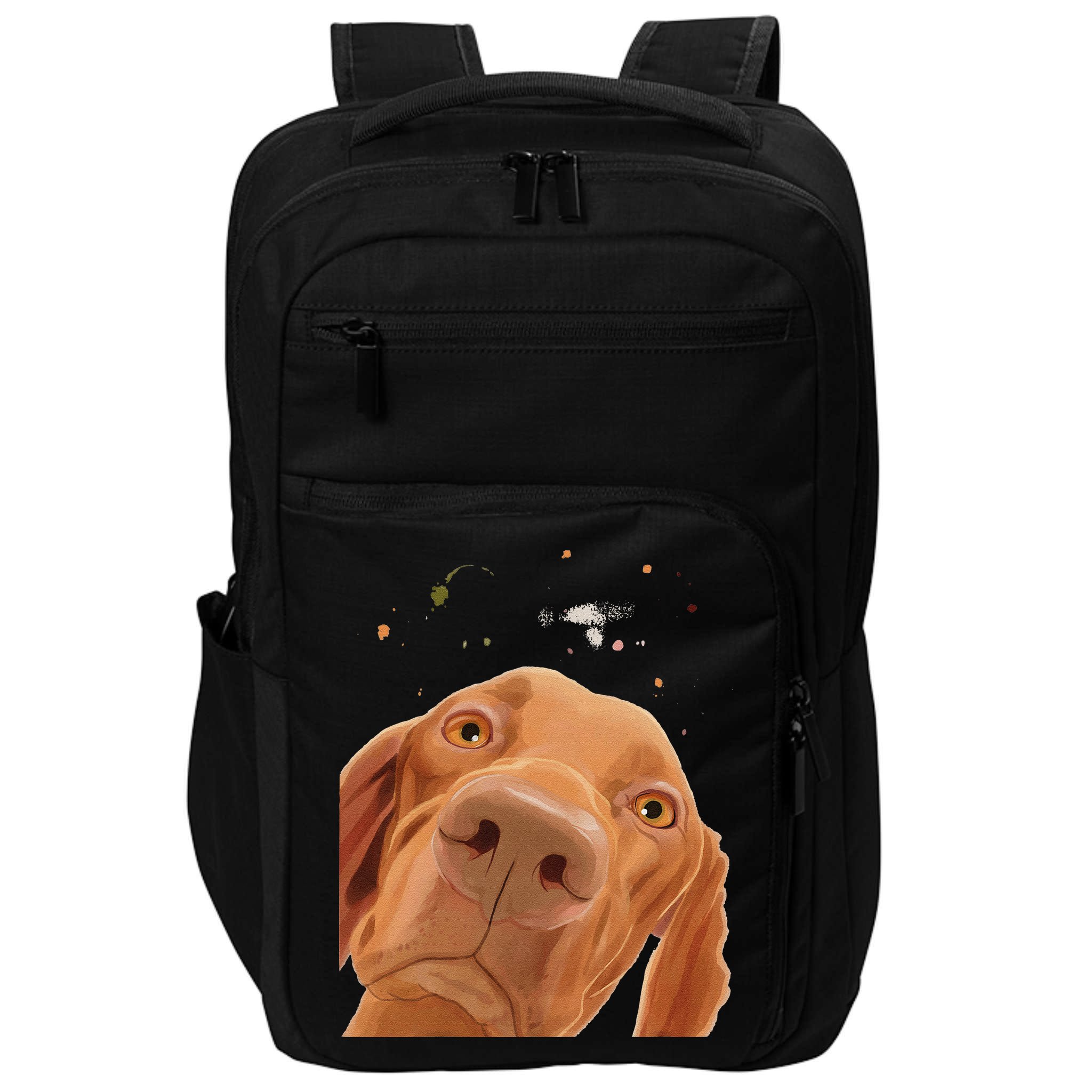 Funny Dog Hungarian Vizsla Impact Tech Backpack