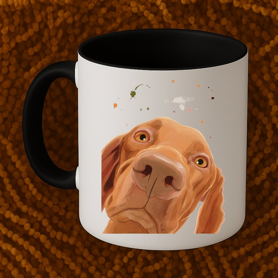 Funny Dog Hungarian Vizsla Mug