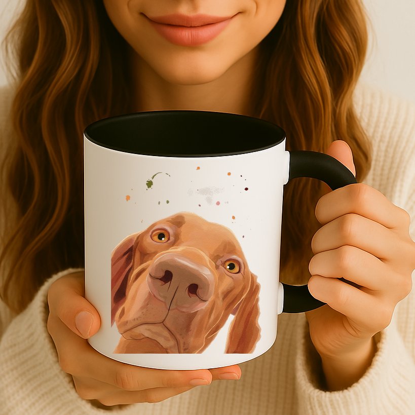 Funny Dog Hungarian Vizsla Mug