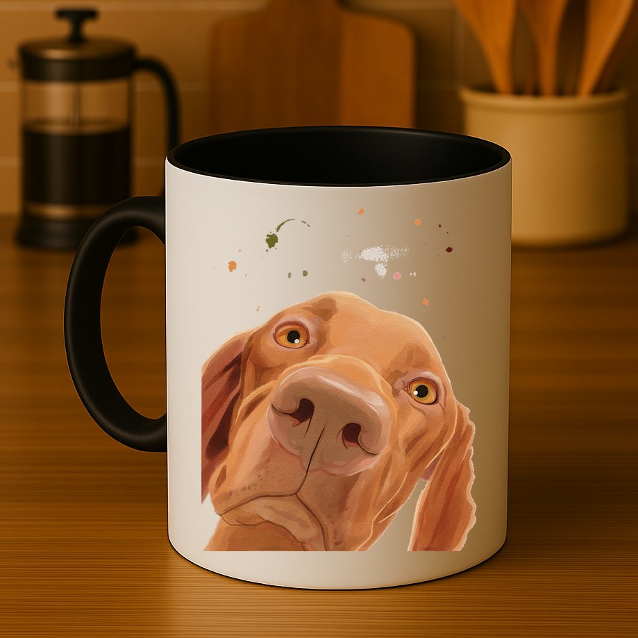 Funny Dog Hungarian Vizsla Mug