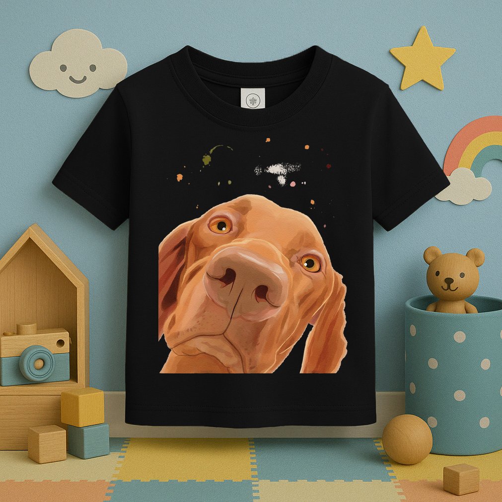 Funny Dog Hungarian Vizsla Toddler T-Shirt