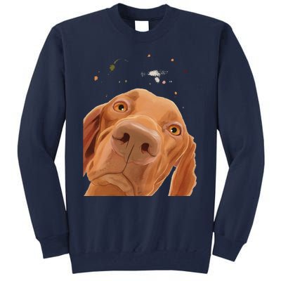 Funny Dog Hungarian Vizsla Tall Sweatshirt