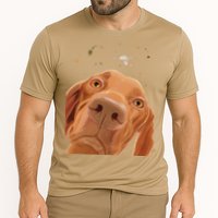 Funny Dog Hungarian Vizsla Performance Shirt