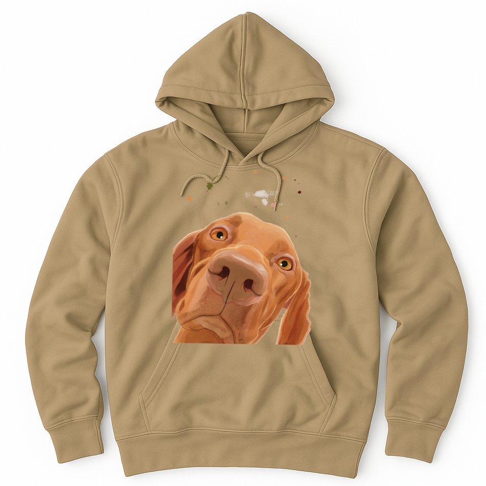 Funny Dog Hungarian Vizsla Hoodie