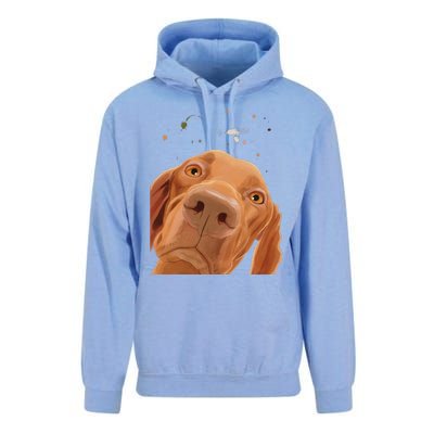 Funny Dog Hungarian Vizsla Unisex Surf Hoodie