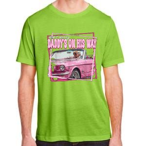 Funny DaddyS Home Trump Pink 2024 Take America Back 2024 Adult ChromaSoft Performance T-Shirt