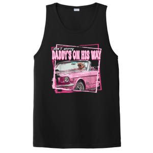 Funny DaddyS Home Trump Pink 2024 Take America Back 2024 PosiCharge Competitor Tank