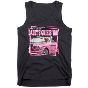 Funny DaddyS Home Trump Pink 2024 Take America Back 2024 Tank Top