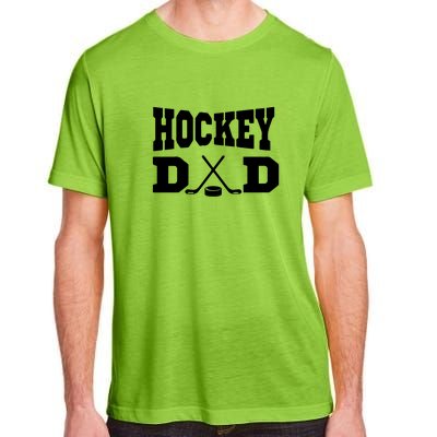 Father's Day Hockey Dad Like Normal Dad But Cooler Gift Funny Adult ChromaSoft Performance T-Shirt