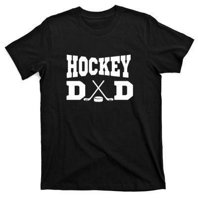 Father's Day Hockey Dad Like Normal Dad But Cooler Gift Funny T-Shirt