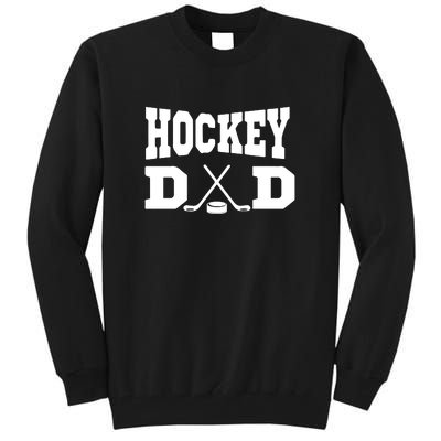 Father's Day Hockey Dad Like Normal Dad But Cooler Gift Funny Tall Sweatshirt