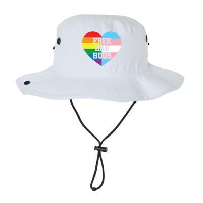 Free Dad Hugs Pride Lgbt Rainbow Flag Family Cool Gift Legacy Cool Fit Booney Bucket Hat