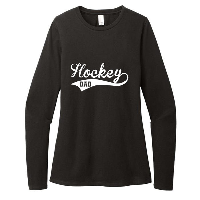 Father's Day Hockey Dad Like Normal Dad But Cooler Gift Hockey Life Womens CVC Long Sleeve Shirt