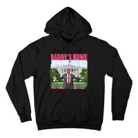 Funny Daddys Home Trump 2024 White House Comeback Hoodie