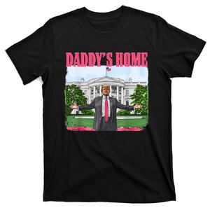 Funny Daddys Home Trump 2024 White House Comeback T-Shirt