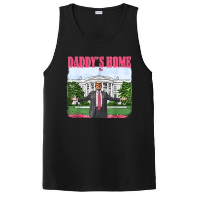 Funny Daddys Home Trump 2024 White House Comeback PosiCharge Competitor Tank