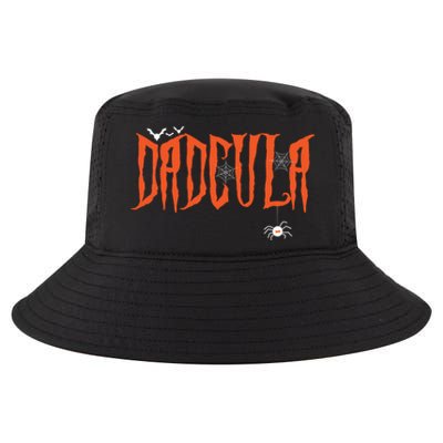 Funny Dadcula Halloween Dad Dracula Costume Momster Matching Cute Gift Cool Comfort Performance Bucket Hat