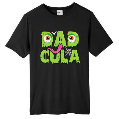 Funny Dadcula Halloween Dad Costume For Family Matching Tall Fusion ChromaSoft Performance T-Shirt