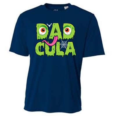 Funny Dadcula Halloween Dad Costume For Family Matching Cooling Performance Crew T-Shirt