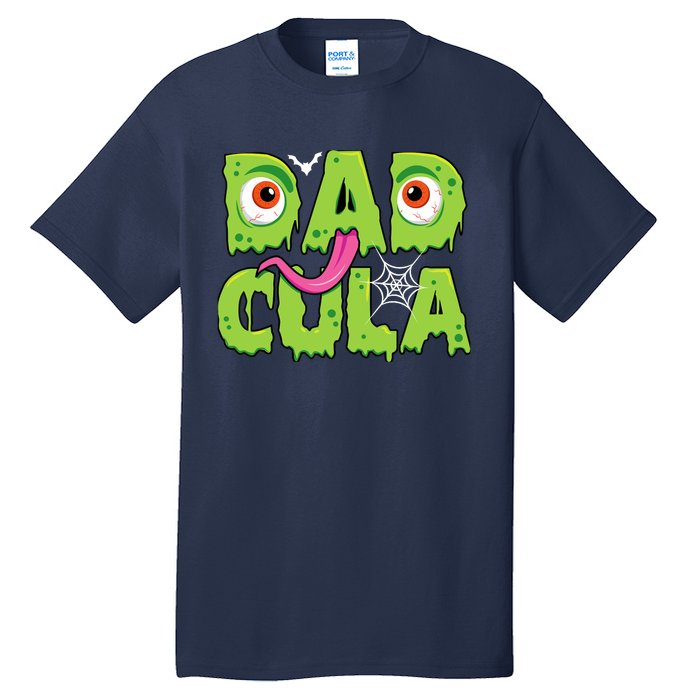 Funny Dadcula Halloween Dad Costume For Family Matching Tall T-Shirt