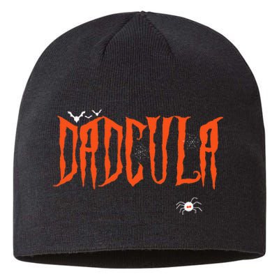 Funny Dadcula Halloween Dad Dracula Costume Momster Matching Sustainable Beanie