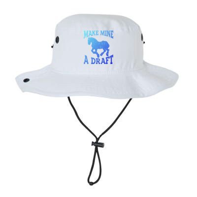 Funny Draft Horse Gift Cool Make Mine A Draft Gift Legacy Cool Fit Booney Bucket Hat