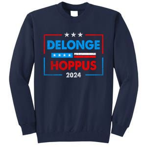 Funny Delonge Hoppus 2024 For President Voting Election 2024 Usa Tall Sweatshirt