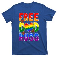 Free Dad Hugs Rainbow Lgbt Pride Month Fathers Day Cool Gift T-Shirt