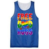 Free Dad Hugs Rainbow Lgbt Pride Month Fathers Day Cool Gift Mesh Reversible Basketball Jersey Tank