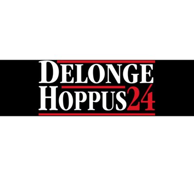 Funny Delonge Hoppus 2024 For President Voting Election 2024 Usa Bumper Sticker