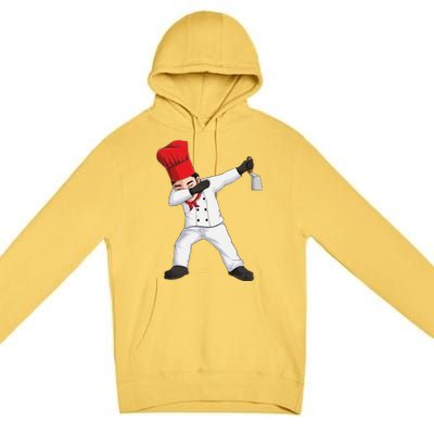 Funny Dabbing Hibachi Chef Cook Costume Cooking Cute Gift Premium Pullover Hoodie