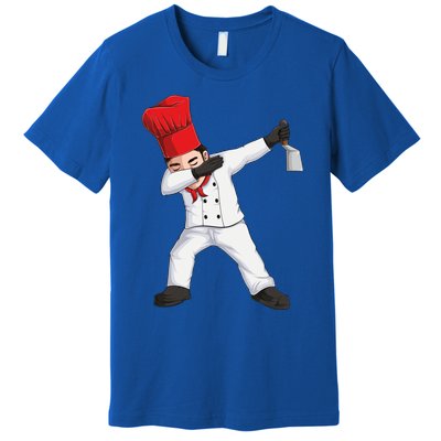 Funny Dabbing Hibachi Chef Cook Costume Cooking Cute Gift Premium T-Shirt