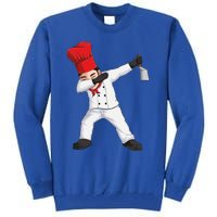 Funny Dabbing Hibachi Chef Cook Costume Cooking Cute Gift Tall Sweatshirt