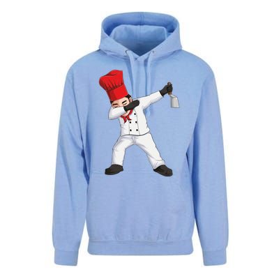 Funny Dabbing Hibachi Chef Cook Costume Cooking Cute Gift Unisex Surf Hoodie