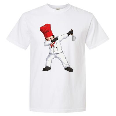 Funny Dabbing Hibachi Chef Cook Costume Cooking Cute Gift Garment-Dyed Heavyweight T-Shirt