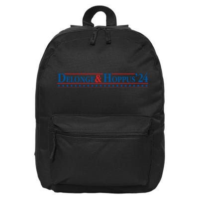 Funny Delonge Hoppus 2024 For President Voting Election 2024 Usa 16 in Basic Backpack