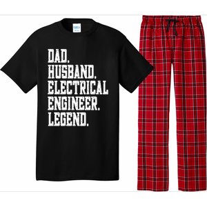 Funny Dad Husband Electrical Engineer Legend Great Gift Pajama Set