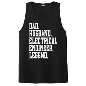 Funny Dad Husband Electrical Engineer Legend Great Gift PosiCharge Competitor Tank