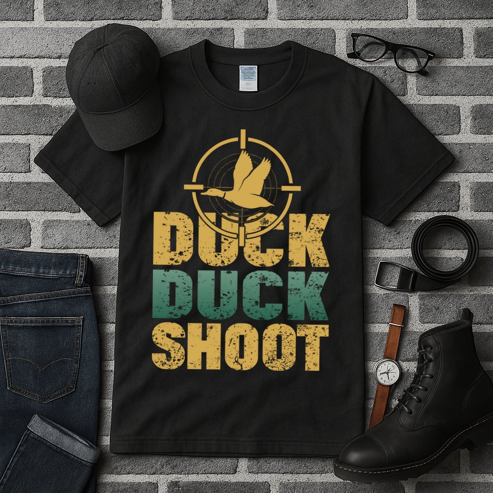 Funny Duck Hunting Gift For Hunter Tall T-Shirt