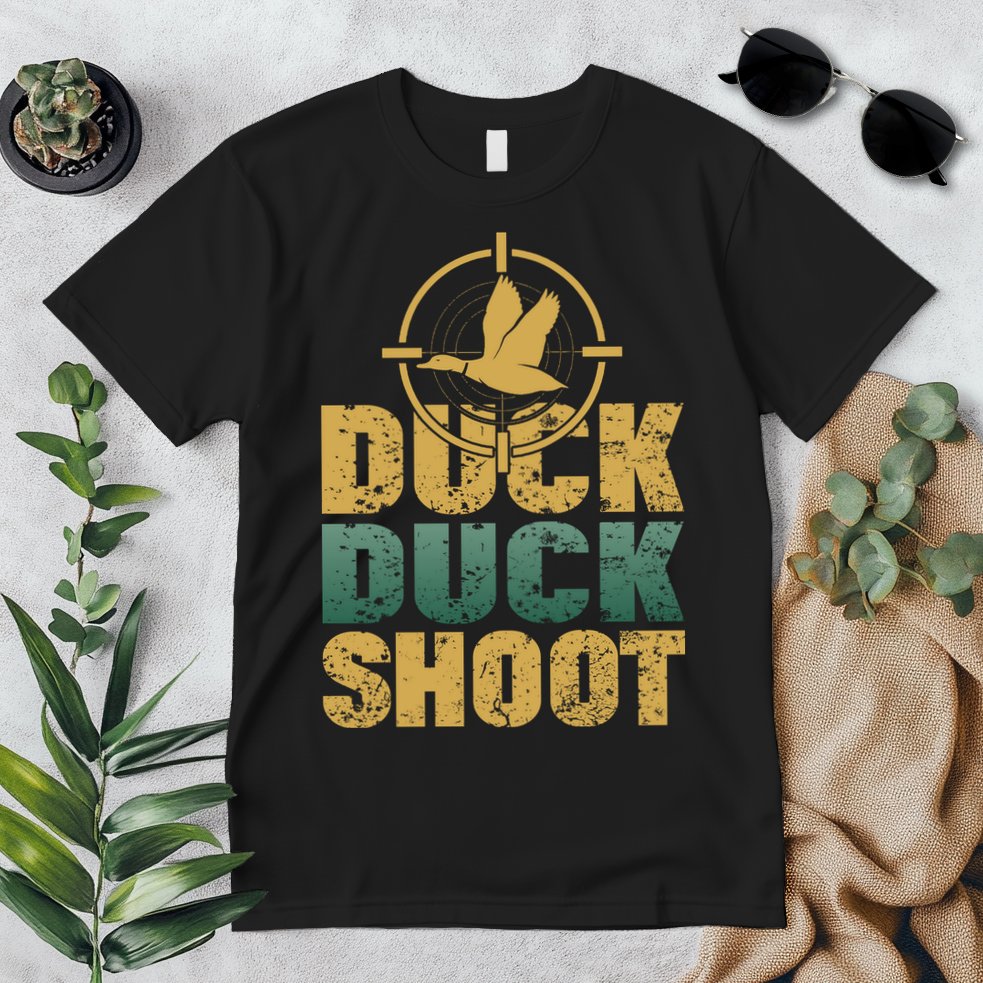 Funny Duck Hunting Gift For Hunter Premium T-Shirt
