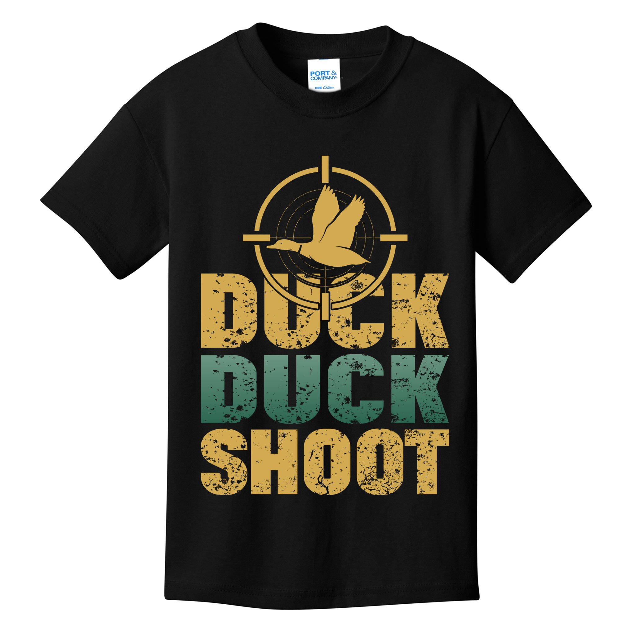 Funny Duck Hunting Gift For Hunter Kids T-Shirt